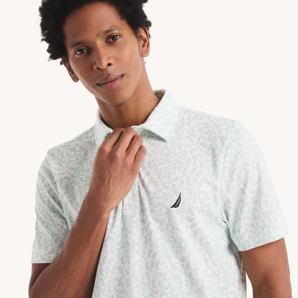 Polo con cuello Nautica Navtech
