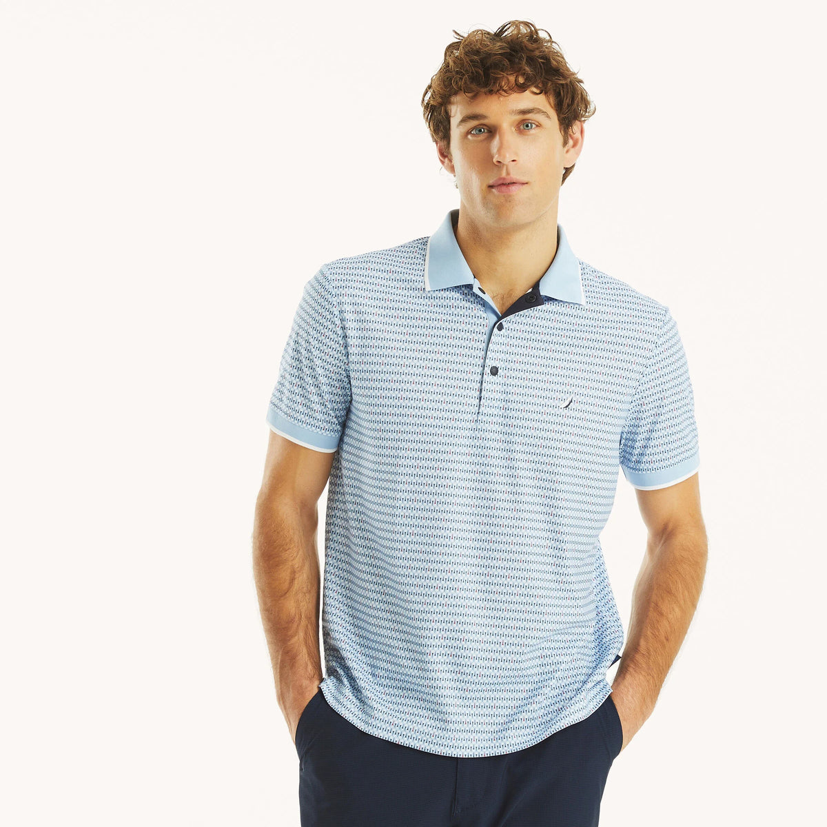 Polo con cuello Nautica Navtech