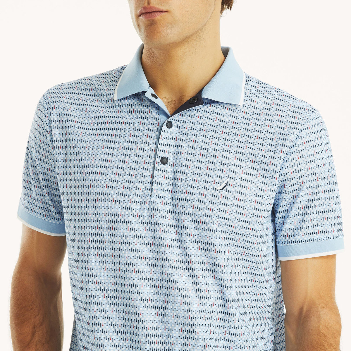 Polo con cuello Nautica Navtech