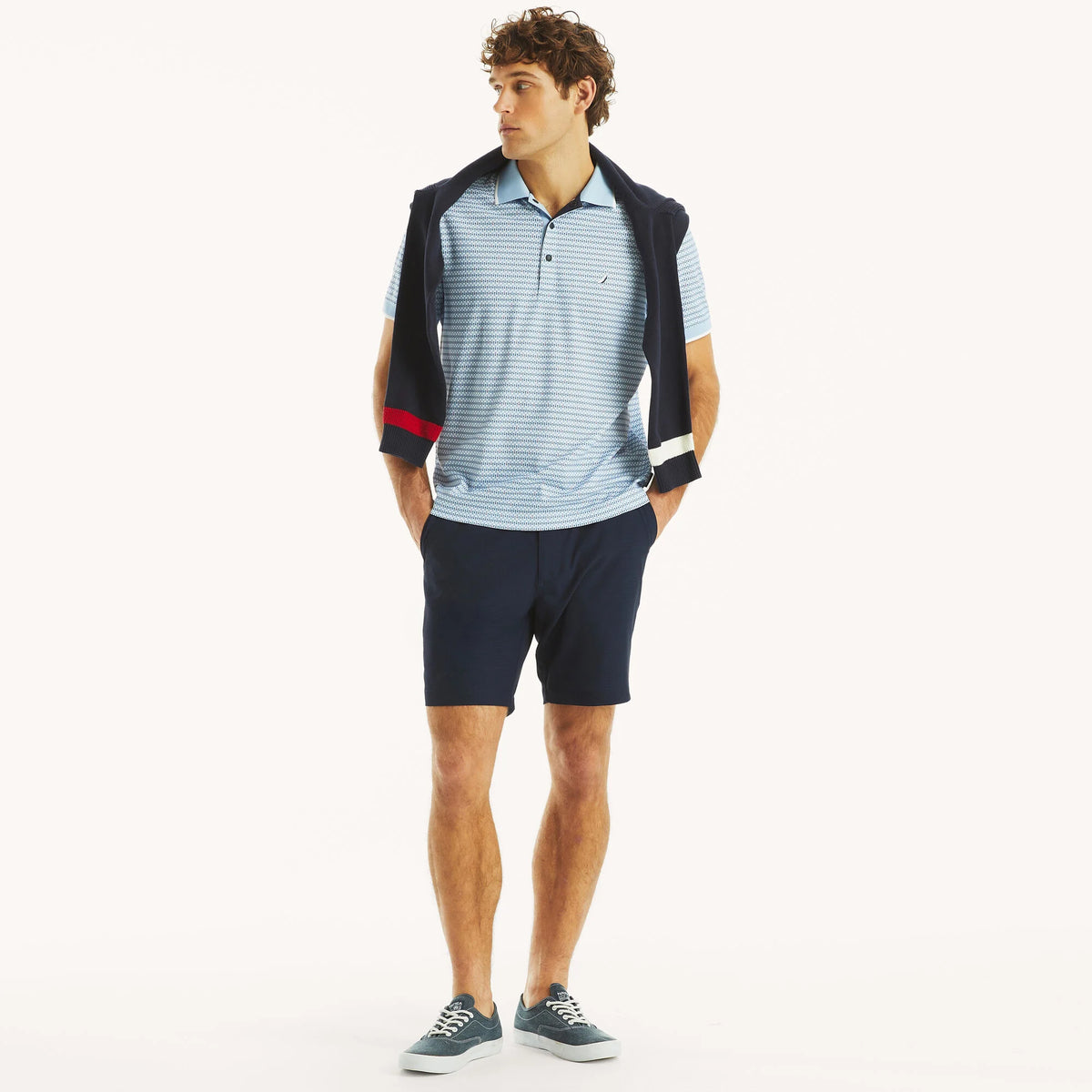 Polo con cuello Nautica Navtech