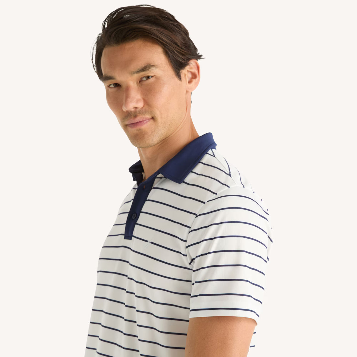 Polo con cuello Nautica Navtech a rayas