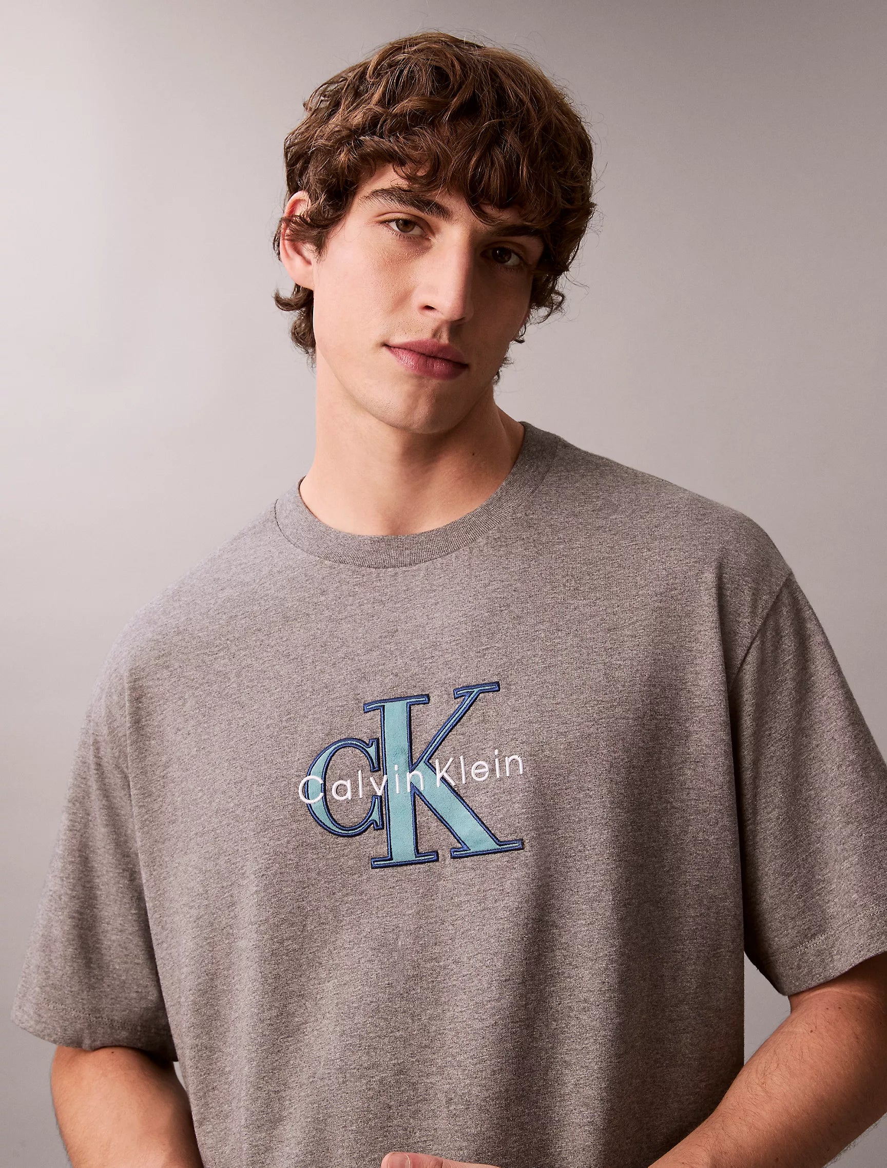 Camiseta relaxed fit con logotipo