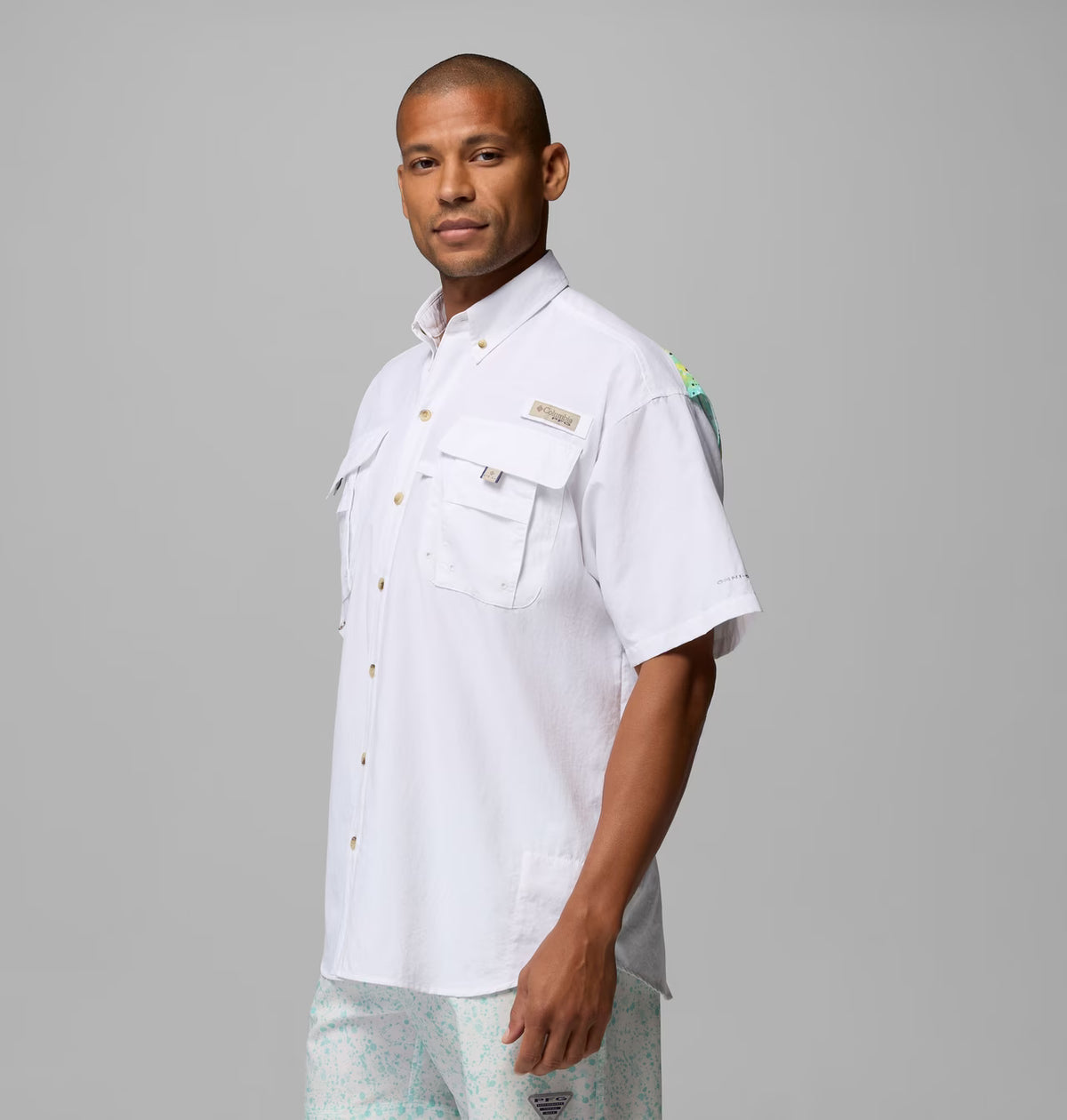 Camisa manga corta Super Bahama II x Bentley para hombre