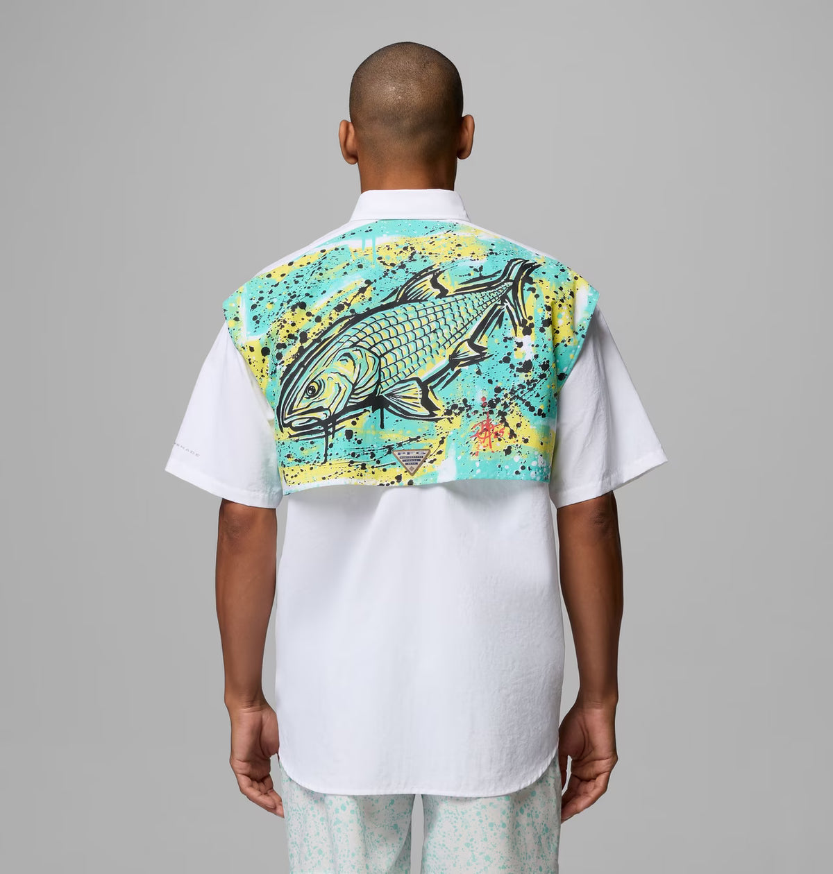 Camisa manga corta Super Bahama II x Bentley para hombre