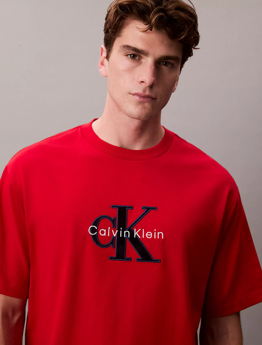 Camiseta relaxed fit con logotipo
