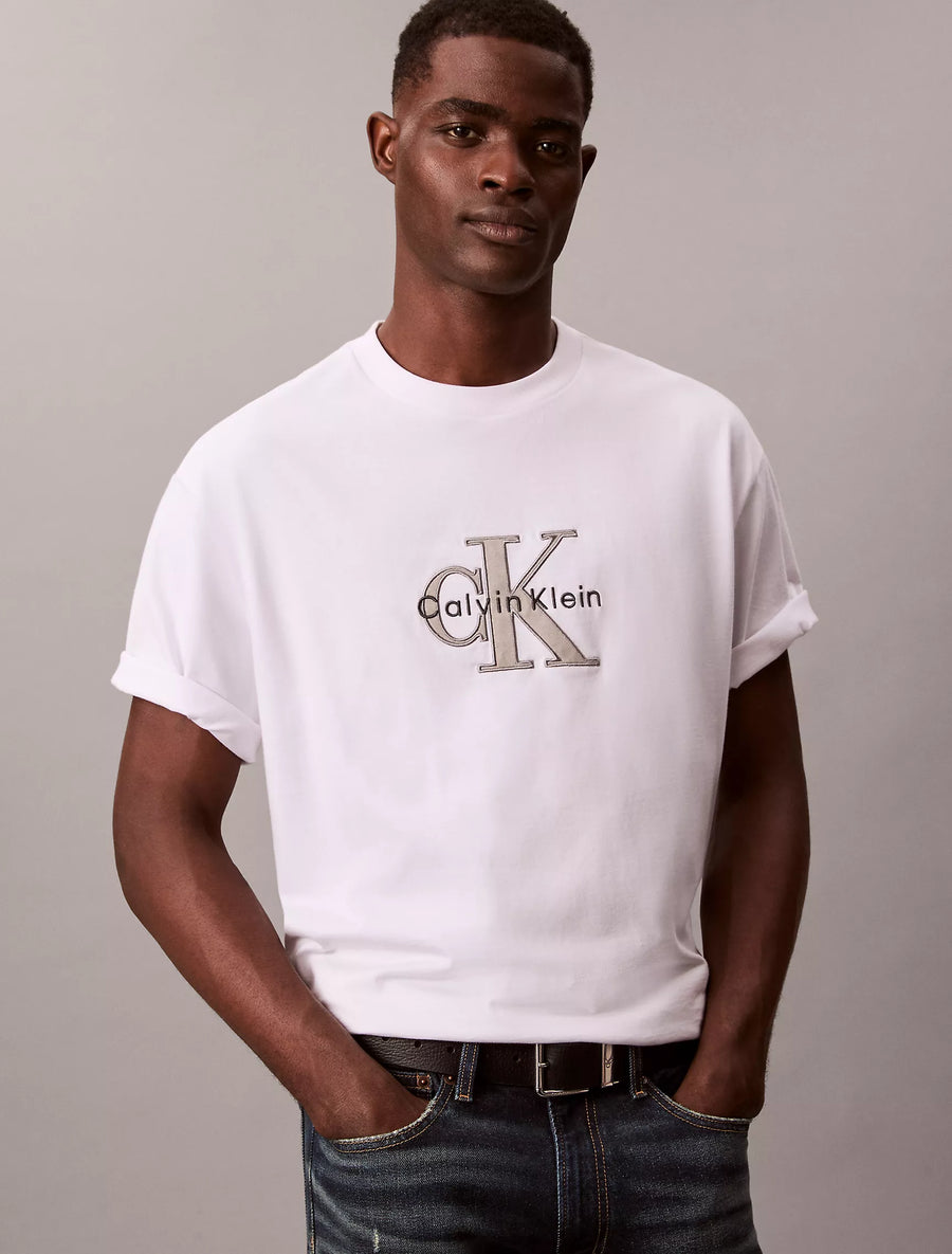 Camiseta relaxed fit con logotipo
